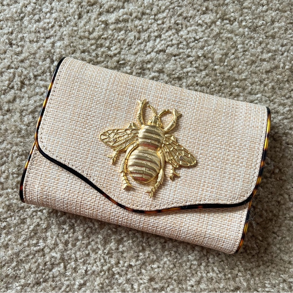 Lisi Lerch Crossbody Bag with Bee Adornment